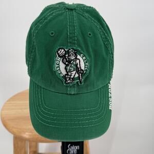 Boston Celtics Hat Cap Fitted Mens XL Green NBA Basketball Hardwood Classics